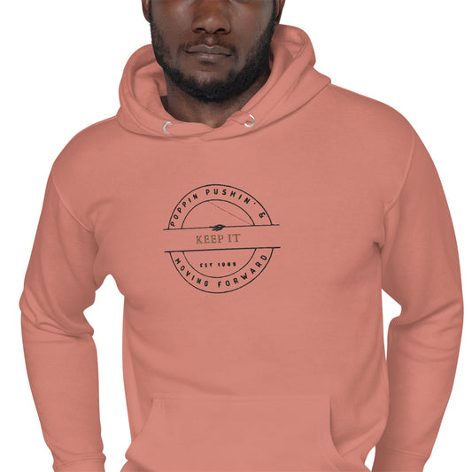 Poppin' Pushin' & Moving Forward Unisex Hoodie